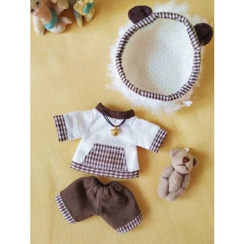 Childrens hand toys 1/12 ob11 doll doll clothes hoodie with big cap available BJD / SD doll accessories ob11doll Sports pants