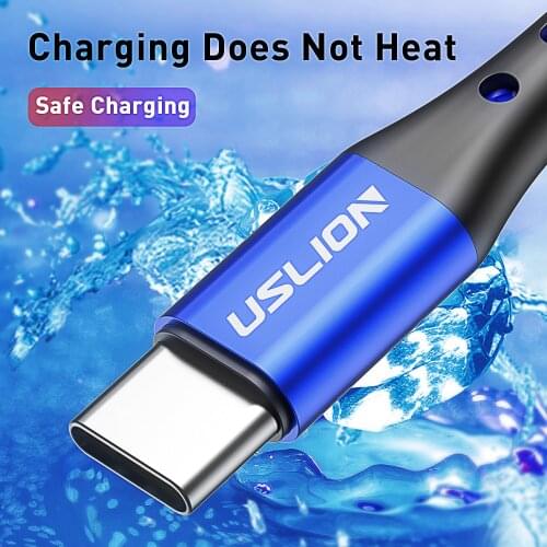 1/2m USB Type C Cable Micro USB Fast Charging Mobile Phone Android Charger Type-C Data Cord For Huawei P40 Mate 30 Xiaomi Redmi