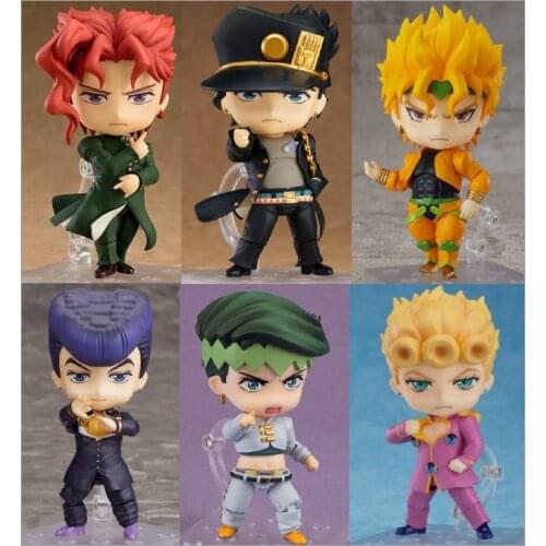 Newest 14cm JOJOs Bizarre Adventure Giorno Giovanna Figure Pen figure PVC Model Toys toys doll Christmas gift for boy free ship