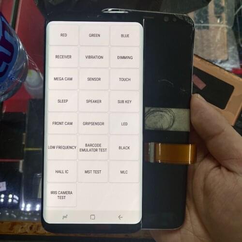 New OLED Test LCD For Samsung S8 G950 G950F Touch Screen LCD Display Digitizer For Samsung Galaxy S8 G950 No Defect No brun