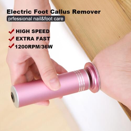 New Electric foot callus remover foot file grinder for dead skin hard cracked foot pedicure tools
