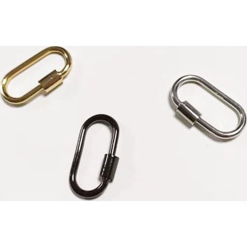Simple Metal Spiral Screw Connector Jewelry Accessories 2020 New Handmade DIY Tools Clasps Hanging Chain Hook Accessories