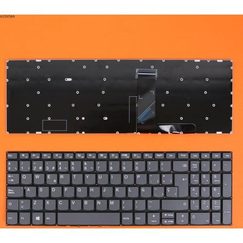 SP Spanish New For Lenovo Ideapad S340-15IWL S340-15API S340-15IML S340-15IIL V17-IIL Laptop Keyboard Gray NO Frame