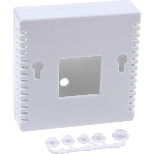 1PCS For DIY LCD1602 Meter Tester With Button 86 Plastic Project Box Enclosure White 8.6x8.6x2.6cm Case