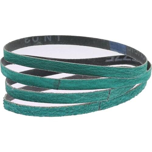 4 pieces 330*10mm Knife Grinding Sanding Bands Z/A 3M 577F Mini Belt Grinder Parts