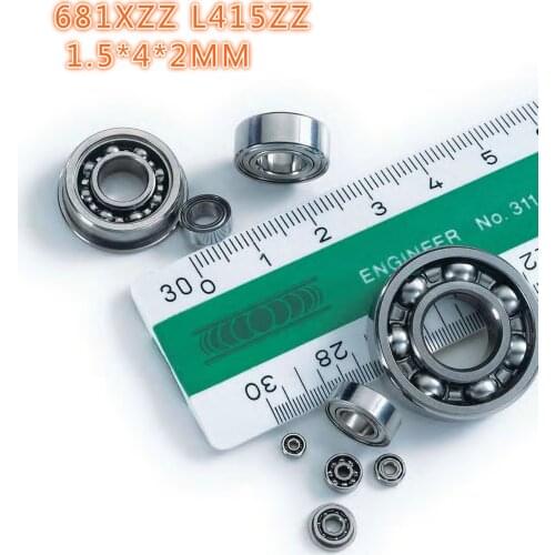 5pc High-quality thin-wall bearing 681XZZ L415ZZ 1.5*4*2MM bearings for tranmition jmc