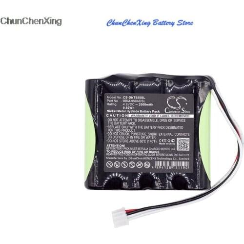 Cameron Sino 2000mAh Battery BBM-950ADSL for 3M 950ADSL Meter, Dynatel 950ADSL