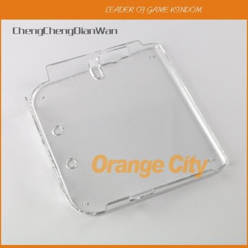 ChengChengDianWan Clear Hard Crystal Case Cover Holder Protection protective case For 2DS Console with box