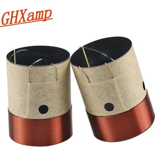 GHXAMP 25.9MM 26 Core Woofer Bass Voice coil Speaker Repair Accessories DIY BASV 8OHM 2PCS
