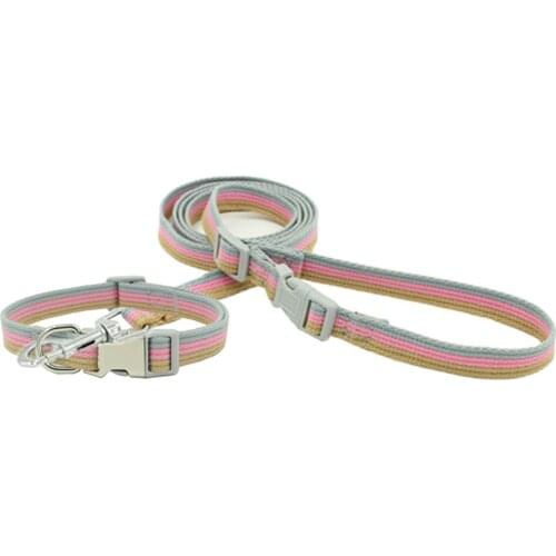 Canvas Cat Cat Leash Collar Adjustable Bust Kitten Collars and Lead Set Kitten Tracking leash Small Medium Large Pet Collar