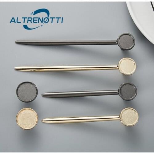 Furniture Cabinet Nordic Creativity Metal Handle Closet Drawer Kitchen Cupboard Zinc Alloy Door Pull Gold Grey Knob Hardware