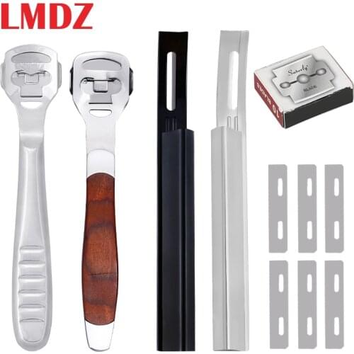 LMDZ Beveler Skiver Leather Skiving Knife Leather Knife Leather Craft Cutting Tool Metal Practical Handmade Accessorie Blade