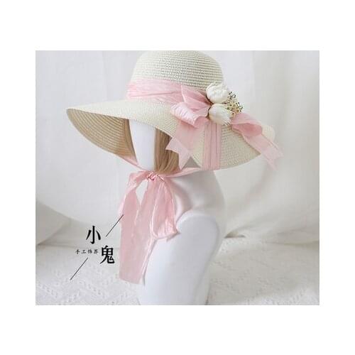 Original Lolita elegant wind chime sun hat