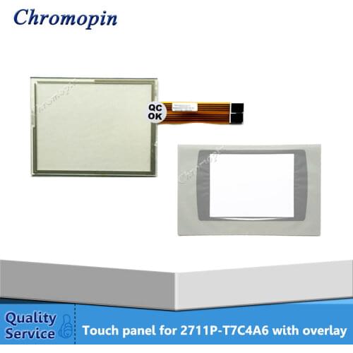 Touch screen for AB 2711P-T7C4A6 2711P-T7C4A7 2711P-T7C4D2K 2711P-T7C4D6K PanelView Plus 700 with Protective film