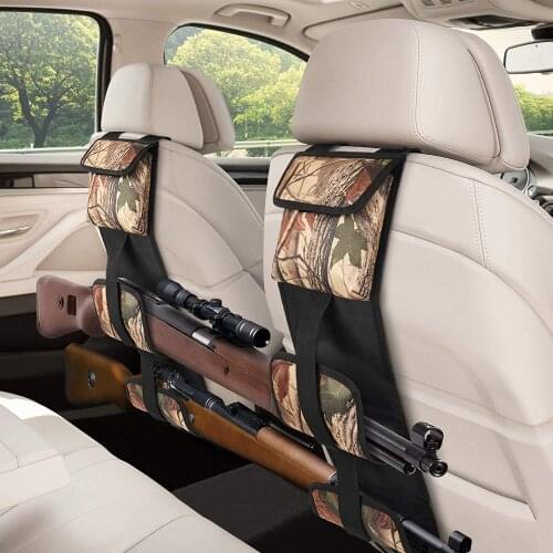 Car Seat Back Shotgun Rifle Holder Vector Gun Holder Holding 3 Pistols