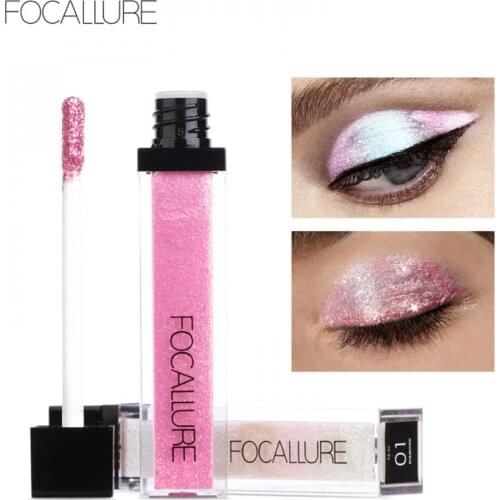 14 Colors Liquid Pigment Eyeshadow Ocean Light Waterproof Glitter Shimmer Highlighter Brighten Makeup Liquid Eyeshadow