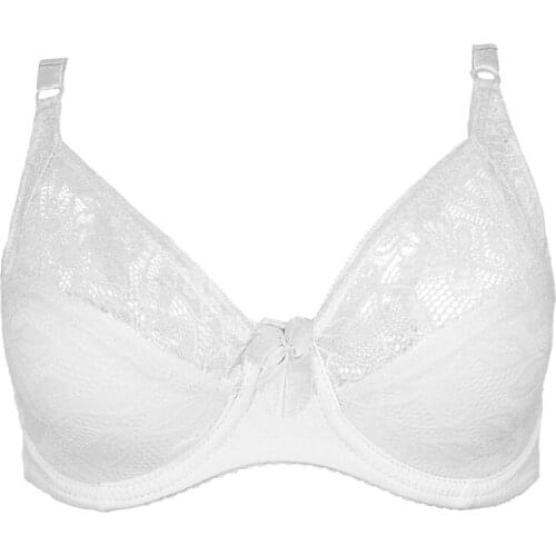 Fashion Women Sexy Lace Bra Deep V Push Up Brassiere Padded Bras Underwear Embroidery Lingerie Plus Size Bra B C D DD E Cup