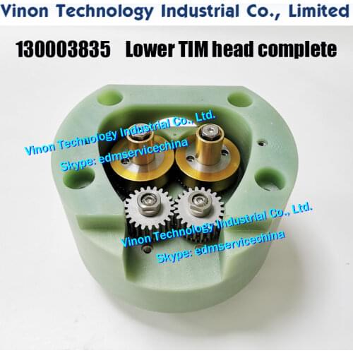 1set) 130003835 edm LOWER HEAD TIM complete set for Robofil 190,290,300,310,390,500,510,690 Charmilles repair parts 130003431