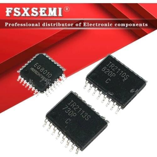 1pcs EG8010 LQFP-32 IR2113S IR2110S SOP-16 Sine wave inverter chip Drive module dedicated IC