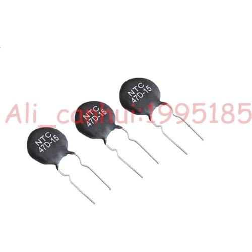 50Pcs/Lot NTC Thermistor Resistor NTC 47D-15 Thermal Resistor