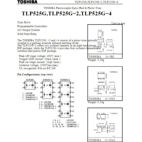 50pcs/Pack TLP181 TLP181GB TLP181GR TLP185GB TLP190B TLP285 TLP525G-2 TLP350 TLP185 TLP285 TLP190 NEW IN STOCK TOS Imported