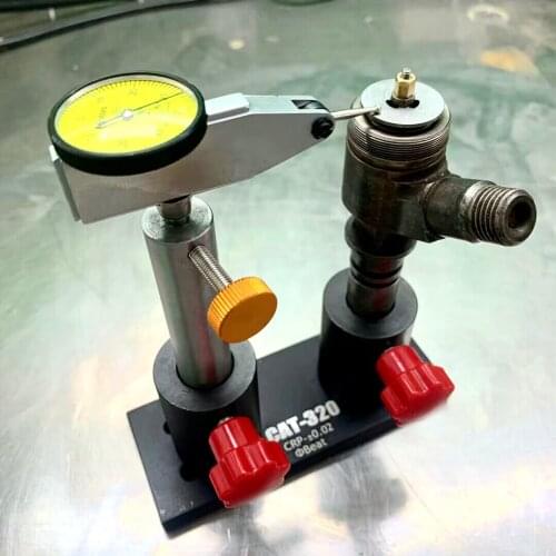 For CAT320 Diesel Injector Armature Plate Radial Runout Control Valve Verticality Tester, to Solve Loading Abnormal Noise