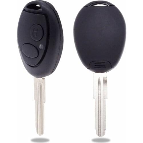 For Land Rover Discovery Evoque 1999-2004 1 Set Replacement 2 Button Car Keyless Cover/Remote Blank Car Key Shell Case Cut Blade