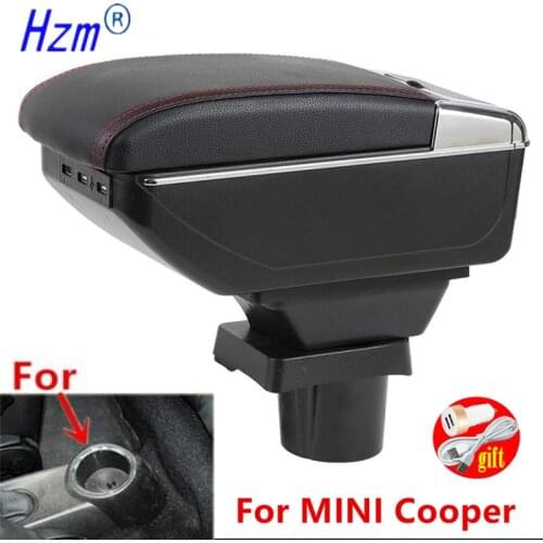 For MINI Cooper R53 R56 R57 R58 R60 Countryman car accessories interior Retrofit parts Car Armrest box Storage box