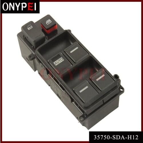 35750-SDA-H12 Electric Master Control Power Window Switch For 2003-2007 Honda Accord 2.4L 35750 SDA H12