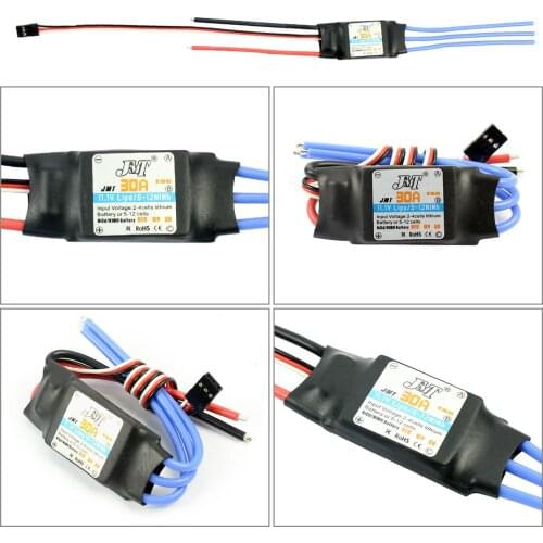F00177-4 4Pcs JMT 30A Brushless ESC Speed Controller For DIY FPV RC Quadcopter F450 Multi-Rotor Aircraft Helicopters