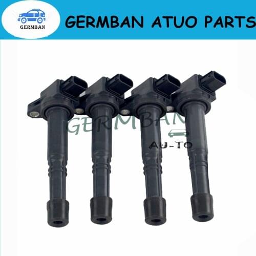 4PCS Ignition Coil 099700-070 For Honda Accord Crosstour Odyssey Acura RL TL 099700070 TSX K Series VR-EIC02 30520-PNA-007