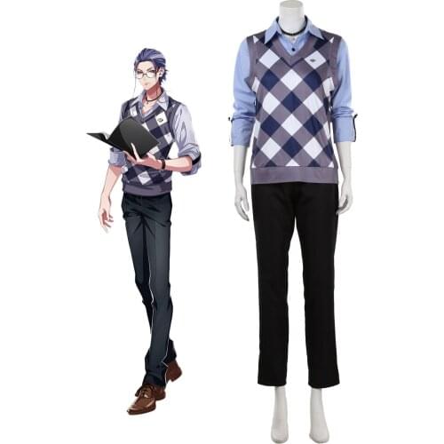 Hypnosis Mic Division Rap Battle Rosho Tsutsujimori WISDOM Cosplay Costume Custom Made