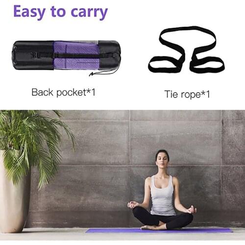 183*61cm Eva Yoga Mats Anti-slip Blanket Eva Gymnastic Sport Health Lose Weight Fitness Exercise Pad With Storage Bag Rope