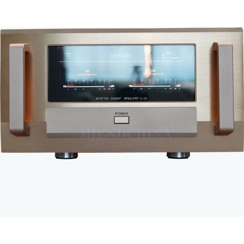 N-051 Class A Power Amplifier Fully Balanced Low Noise Clone Auccphase A-70 Class A: 100W*2