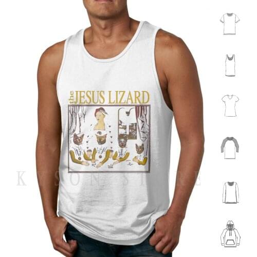 The Jesus Lizard Tank Tops Vest 100% Cotton The Jesus Lizard Punk Rock Alternative Yow