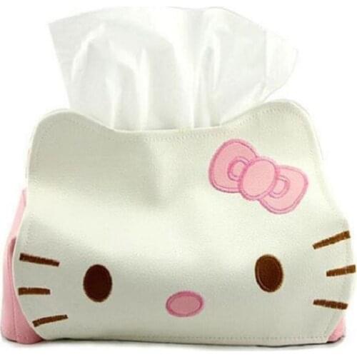 Cute Home & Car Tissue Case Box Container Towel Napkin Papers Bag Holder BOX Case Pouch