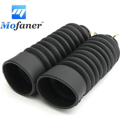140mm Motorcycle Rubber Cover Universal Dustproof Rubber Front Motorcycle Fork Cover Gaiters Boots
