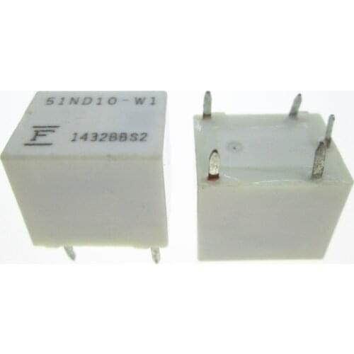 NEW CAR AUTO 10V relay 51ND10-W1 51ND10 51ND10W1 10VDC DC10V 10V 35A 5PIN