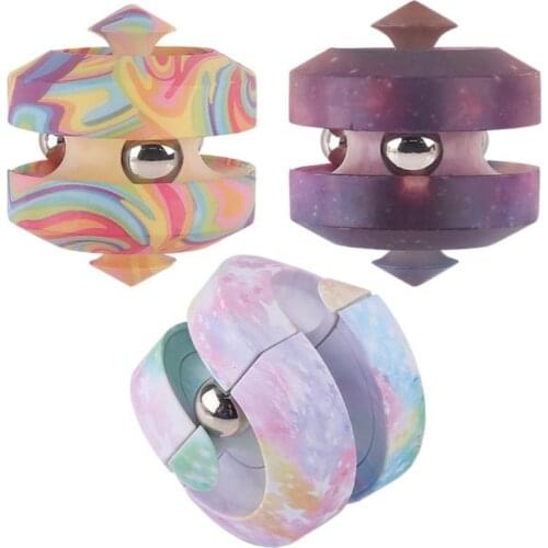 Pinball Track Gyro Creative Deformation New Strange Finger Fingertip Decompression Decompression Toy Fidget Toy