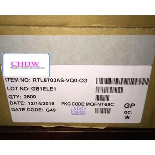 RTL8703AS-VQ0-CG RTL8703AS QFN-68 NEW AND ORIGNAL IN THE STOCK