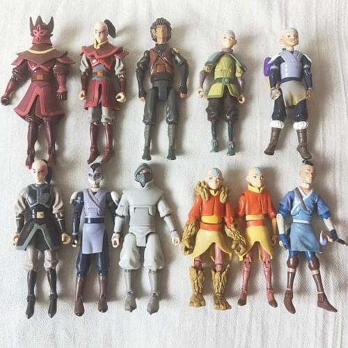 Avatar Series the last airbenders Aang/zuko/ JET/solider/Action figure Collectible Model Loose Toy have flaws