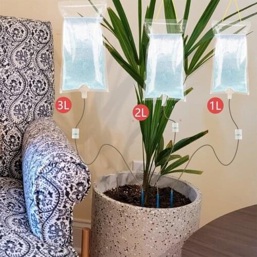 Plant Life Support Drip Irrigation Home Plant Automatic Watering System Plants Flower Waterers Bottle Drip Irrigation 2021