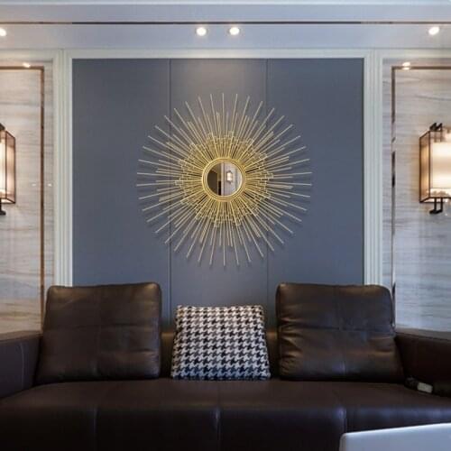 Sunglasses Wall Hanging Decoration Restaurant Light Luxury Wall Decorative Mirror