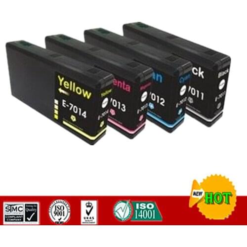 Compatible ink cartridges for T7011 - T7014 suit for Epson WP-4010 4023 4090 4520 4533 4590 etc