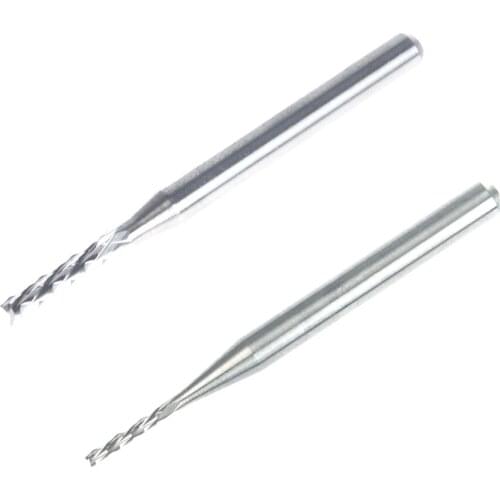 2pcs Drill Bit 1.2mm & 2mm Tungsten Steel Hole Reamer Luthier Tools Set