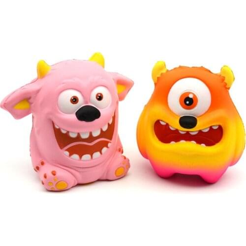 Squishy Monster animal Squish Cake Stress Reliever Slime toys Scented Squeeze Slow Rising Fun Toy Antistress Cure Gift
