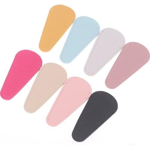 Embroidery Sewing Scissors Protective Pu Leather Cases Cover DIY Scissors Sleeve