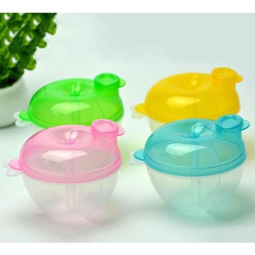 Portable Baby Infant Travel Milk Powder Dispenser Container Feeding Box Food Boxes Kids Toddler Portable Feeding Dispenser Box