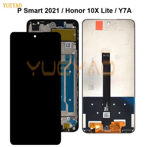 LCD For Huawei P Smart 2021 LCD Display Y7A Touch Screen Digitizer For Huawei Honor 10X Lite Display Replacement Parts