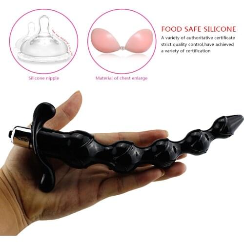 Female Adult Toy Butt Plug Anal Bead Vibrator Male Prostate Massage Anal Plug Sex Toys For Women Men Gay Masturbator Sex Shop